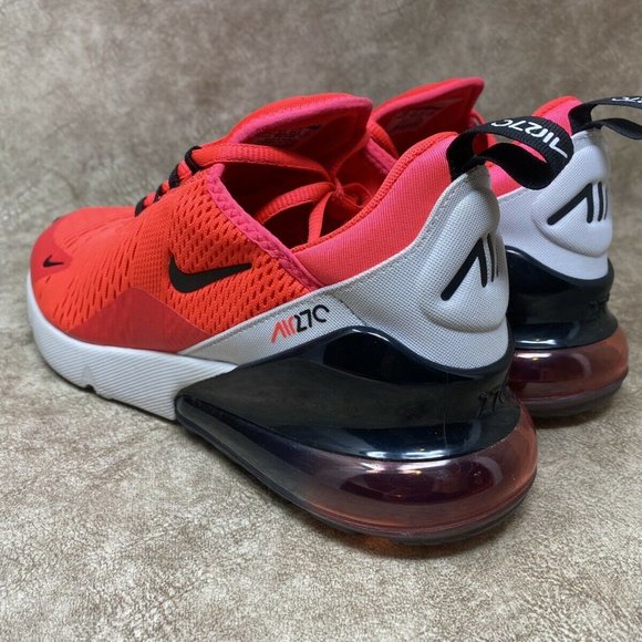 Nike Air Max 270 Red Orbit Black Running Shoes Men - Picture 6 of 10